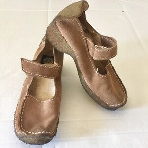 Yellow Box Suede Wallabee Style Shoes